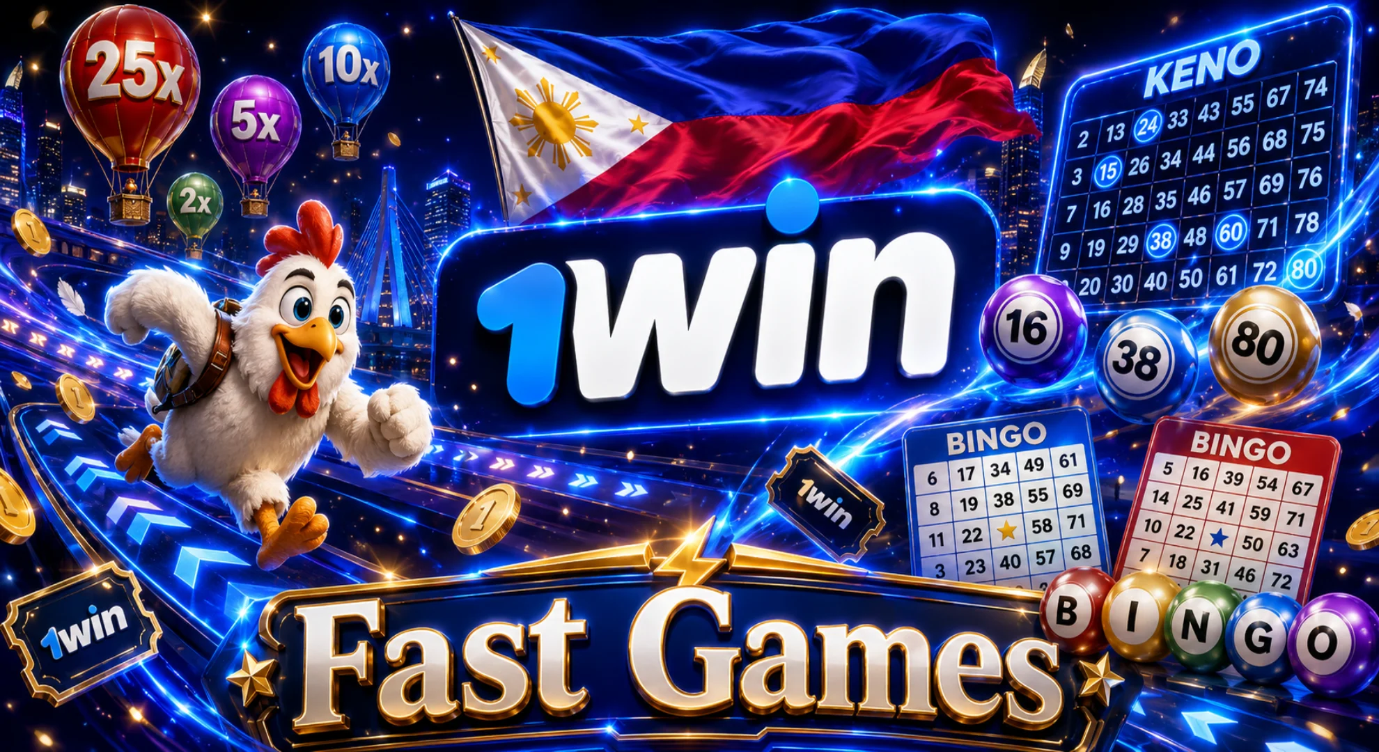 play 1win fast games