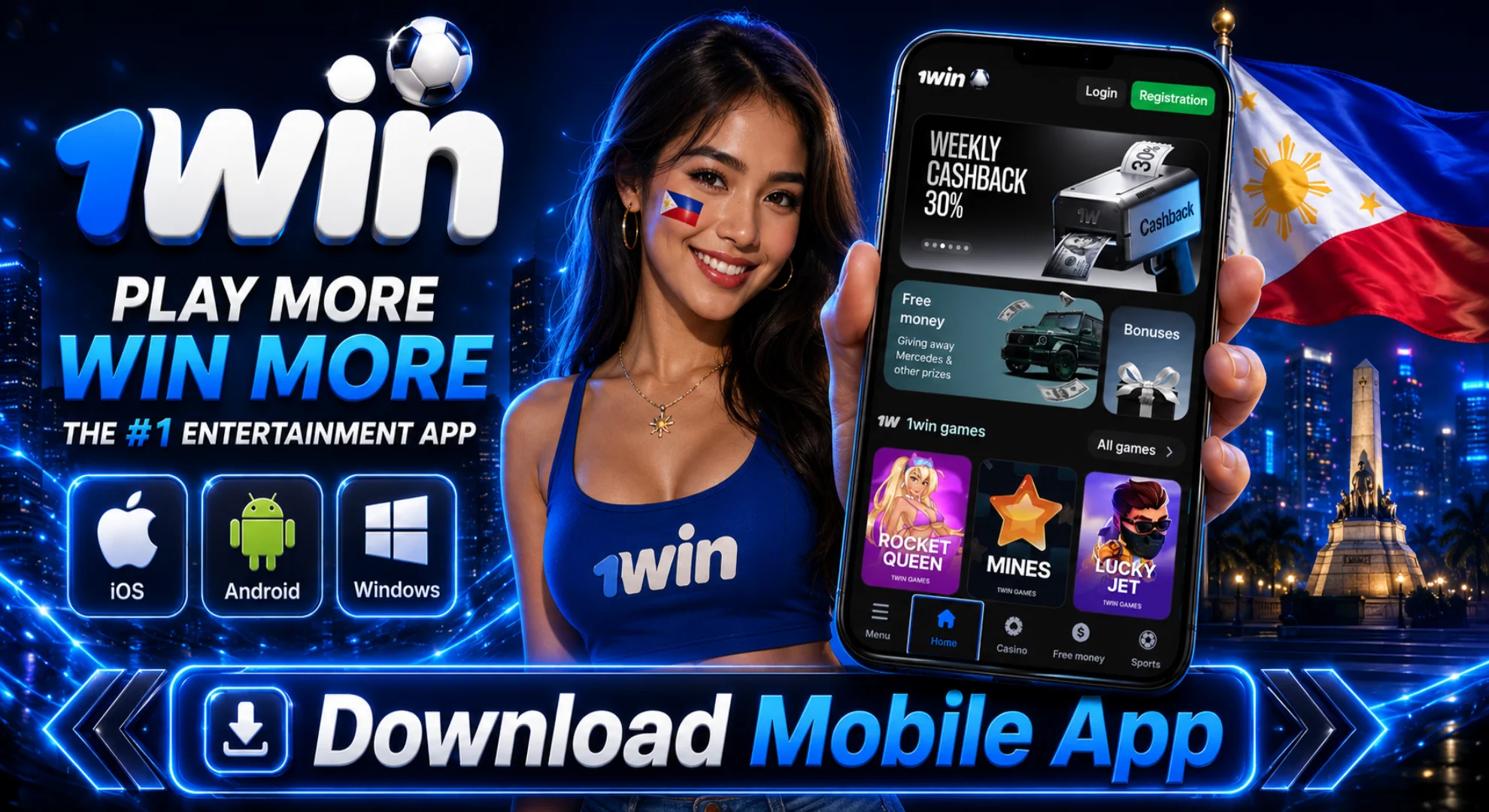 download 1win mobile app in philippines