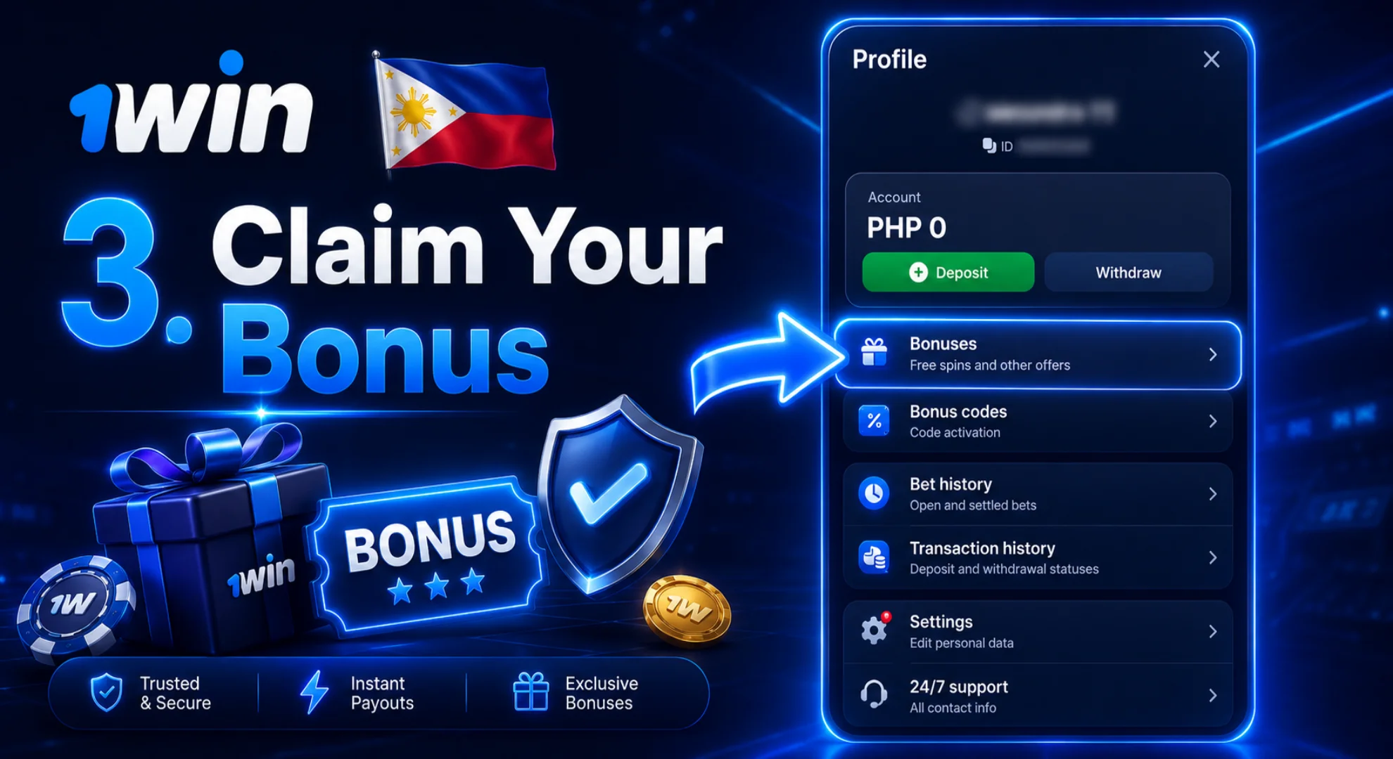 claim your bonus