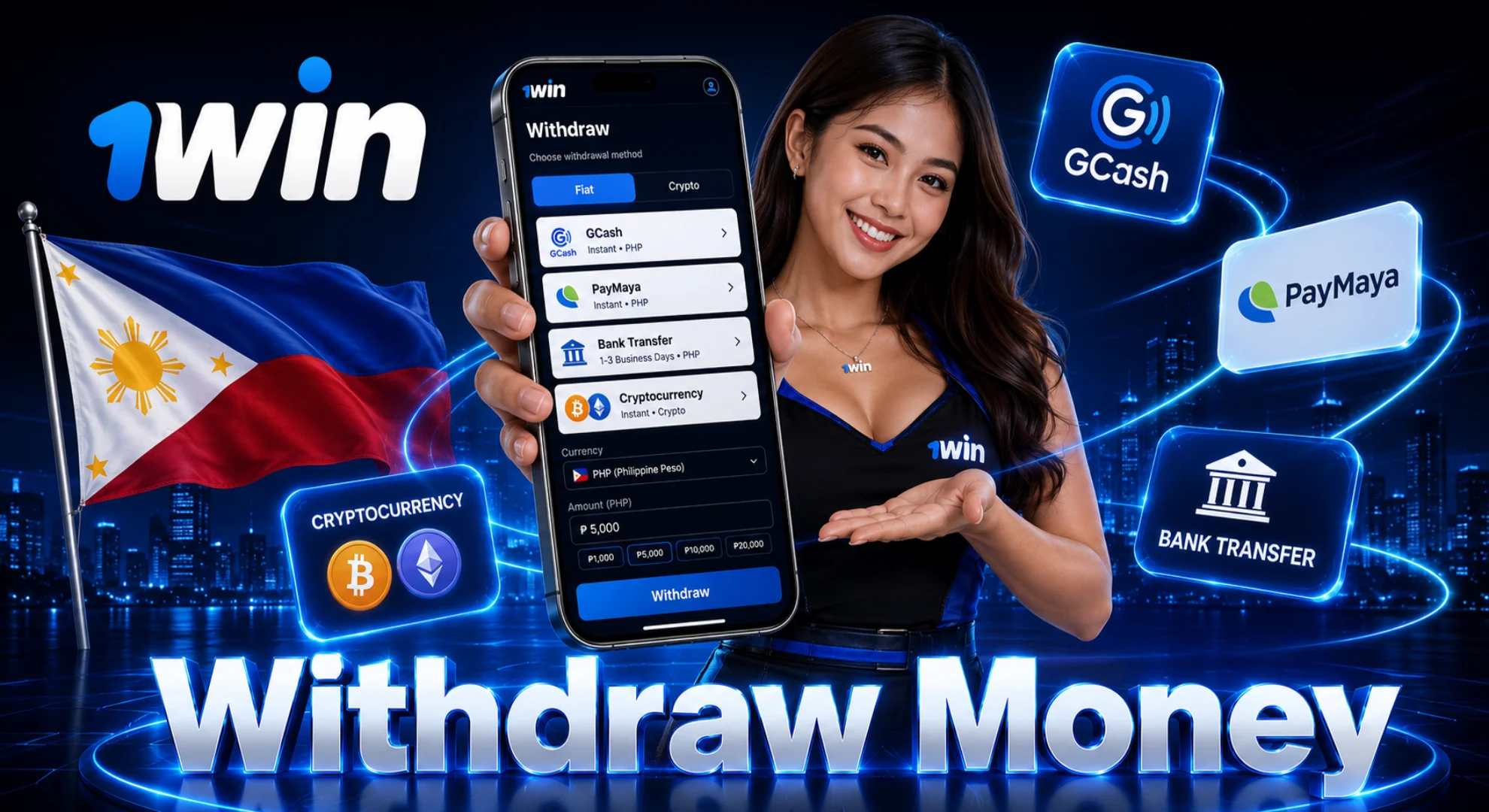 how to withdraw money from 1win