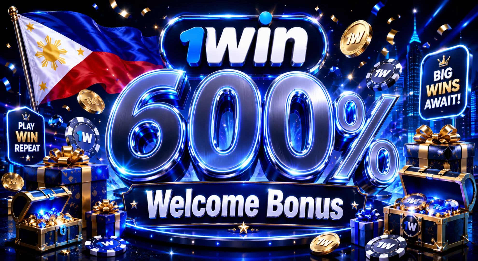 1win welcome bonus for new players